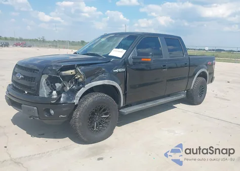 2013 Ford F-150 Fx4 from USA, damaged, VIN 1FTFW1EF6DKE69907